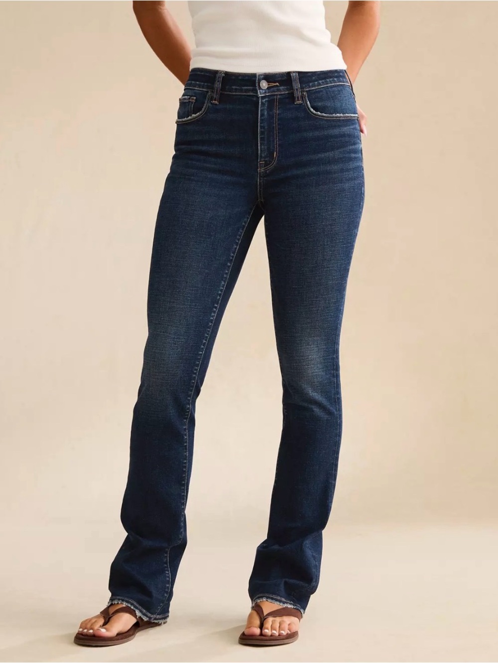 American Eagle Skinny Kick Jean, Size 8 Long, EUC